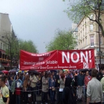 manif contre la loi CESEDA  Paris le 13 mai 2006 photo n12 