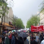 manif contre la loi CESEDA  Paris le 13 mai 2006 photo n13 