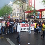 manif contre la loi CESEDA  Paris le 13 mai 2006 photo n19 