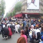 manif contre la loi CESEDA  Paris le 13 mai 2006 photo n36 