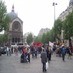 manif contre la loi CESEDA  Paris le 13 mai 2006 photo n41 
