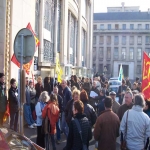 Rassemblement pour la dfense des services publics le 13 novembre 2004 photo n39 