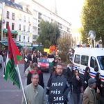 Manifestation de soutien au peuple palestinien le 13 novembre 2004 photo n24 