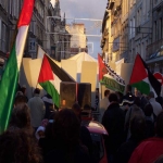 Manifestation de soutien au peuple palestinien le 13 novembre 2004 photo n33 