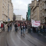 Manifestation contre la loi d'autonomie des universits  Caen le 13 novembre 2007 photo n6 
