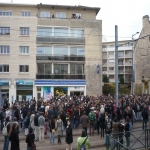 Manifestation contre la loi d'autonomie des universits  Caen le 13 novembre 2007 photo n16 