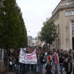 Manifestation contre la loi d'autonomie des universits  Caen le 13 novembre 2007 photo n22 