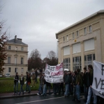 Manifestation contre la loi d'autonomie des universits  Caen le 13 novembre 2007 photo n27 
