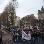 Manifestation contre la loi d'autonomie des universits  Caen le 13 novembre 2007 photo n31 