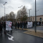 Manifestation contre la loi d'autonomie des universits  Caen le 13 novembre 2007 photo n44 