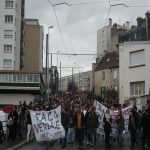 Manifestation contre la loi d'autonomie des universits  Caen le 13 novembre 2007 photo n65 