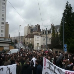 Manifestation contre la loi d'autonomie des universits  Caen le 13 novembre 2007 photo n68 