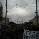 Manifestation contre la loi d'autonomie des universits  Caen le 13 novembre 2007 photo n70 