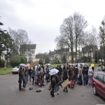 Manifestation du CLE d'Hrouville le 14 janvier 2011 photo n5 