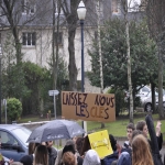 Manifestation du CLE d'Hrouville le 14 janvier 2011 photo n6 