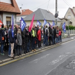 Rassemblement de soutien  la secrtaire CGT de Caen-la-mer le 14 novembre 2016 photo n2 