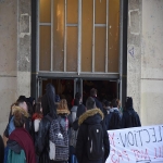 Manifestation contre la slection  l'Universit le 15 fvrier 2018 photo n10 