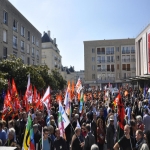 Manifestation des fonctionnaires contre l'austrit le 15 mai 2014 photo n2 