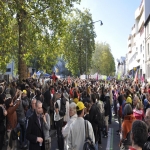 Manifestation contre le nuclaire  Rennes le 15 octobre 2011 photo n6 