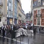 Manif chmeurs-prcaires et antirpression  Rennes le 16 janvier 2010 photo n4 