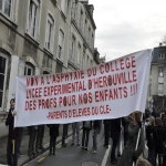 Manifestation de soutien au CLE d'Hrouville le 16 fvrier 2011 photo n8 