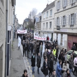 Manifestation de soutien au CLE d'Hrouville le 16 fvrier 2011 photo n11 