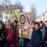 manifestation contre le CPE le 16 mars 2006 photo n21 