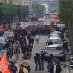 Manifestation contre la suppression du lundi de Pentecte le 16 mai 2005 photo n20 