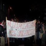 Rassemblement devant la prfecture pour la rgularisation des sans-papiers le 16 novembre 2006 photo n2 