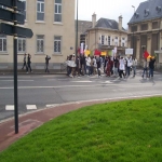 Manifestation contre la dictature en Guine le 17 fvrier 2007 photo n1 