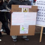 Manifestation contre la dictature en Guine le 17 fvrier 2007 photo n3 