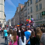 Marche des fierts homosexuelles le 17 mai 2014 photo n3 