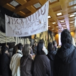 Rassemblement de soutien au personnel prcaire de l'universit le 18 mars 2011 photo n7 