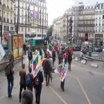 manifestation pour la dfense de l'cole publique  Paris le 18mai 2008 photo n2 