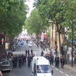 manifestation pour la dfense de l'cole publique  Paris le 18mai 2008 photo n28 