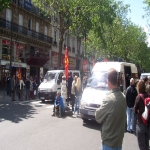 manifestation pour la dfense de l'cole publique  Paris le 18mai 2008 photo n32 