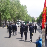 manifestation pour la dfense de l'cole publique  Paris le 18mai 2008 photo n34 
