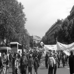 manifestation pour la dfense de l'cole publique  Paris le 18mai 2008 photo n38 