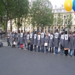 manifestation pour la dfense de l'cole publique  Paris le 18mai 2008 photo n51 