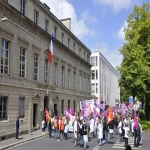 Manifestation des établissements de santé mentale le 18 juin 2014 photo n°19 