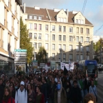Manifestation contre la loi d''autonomie des universits le 18 octobre 2007 photo n12 