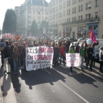 Manifestation contre la loi d''autonomie des universits le 18 octobre 2007 photo n29 