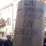 contre manifestation aux anti-IVG le 18 novembre 2006 photo n15 