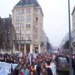 manifestation lycenne contre les rforme Darcos le 18 dcembre 2008 photo n8 