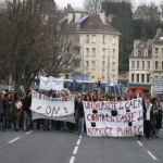 Manifestation contre les rformes universitaires le 19 fvrier 2009 photo n10 