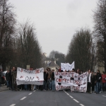 Manifestation contre les rformes universitaires le 19 fvrier 2009 photo n13 