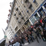 Manifestation contre les rformes universitaires le 19 fvrier 2009 photo n35 