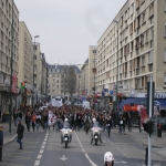 Manifestation contre les rformes universitaires le 19 fvrier 2009 photo n38 