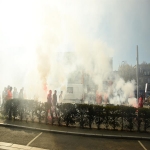 Manifestation contre la politique sociale de Macron le 19 avril 2018 photo n°11 