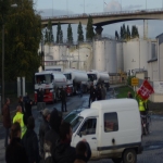 Evacuation des dpts de carburant de Caen le 19 octobre 2010 photo n13 